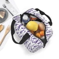 thumbnail image 5 of Disketp Lavender Flowers Lunch Bag for Women Men, Leakproof Thermal Cooler Sack Food Handbags Case High Capacity forTravel Work School Picnic, 5 of 5