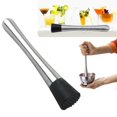 thumbnail image 1 of Cóctel Muddler Barra de acero inoxidable Mezclador Barware Beber Mojito Cóctel Wdftyju Libre de BPA, 1 of 3