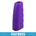 thumbnail image 6 of Unique Bargains Car Handbrake Cover Interior Decoration Accessory Handbrake Grips Decoration Protector for Ford for Mustang 2015-2021 Metal Purple, 6 of 7
