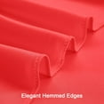 thumbnail image 2 of XmhyTop 8ft Spandex Table Cloth for Standard Folding Tables-3Pack Red Table Cloth Table Protector for Party, Wedding, Cocktail, Banquet, Festival, 2 of 4