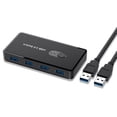thumbnail image 1 of USB 3.0 Switcher Fast Data Transmission Speed Switch Hub 2-in-4-out Selector Adapter for Keyboard Mouse, 1 of 9