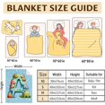 thumbnail image 4 of Personalized Initial Blanket, Dinosaur Blanket for Boys, 60 x 50 Inches Lightweight Throw Blanket for Women, for Dinosaur Lovers, Warm Cozy Throw Blanket for Living Room, Bed, Sofa, Office, 4 of 6