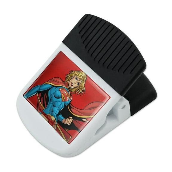 Superman Supergirl Character Refrigerator Fridge Magnet Magnetic Hanging Hook Note Snack Clip