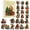 G, variant on 2026 Christmas Advent Calendar,24-Day Christmas Countdown Calendar with 24 Pcs Dachshund Style Acrylic Pendant,Daily Surprise Holiday Ornament