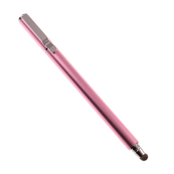 Pink Stylus Touch Screen Pen for iPhone 15/16/Plus/Pro/Pro Max/16e - Fiber Tip Aluminum Lightweight