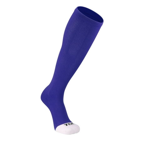 

TCK ProSport Elite Tube Knee High Long Socks Baseball Soccer Football (Royal Blue XS)