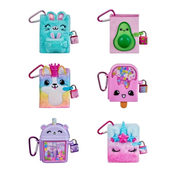 Microdiario REAL LITTLES con 3 sorpresas, 50 páginas, para niños