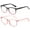 Black-Pink + Pink, variant on OWL Square Blue Light Blocking Glasses for Adults (2 Pack)