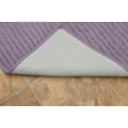 thumbnail image 3 of Garland Rug Sheridan Washable Nylon Purple Bathroom Runner, 22" x 60", 3 of 5