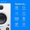 thumbnail image 3 of Monitores Media Reference PreSonus Eris de 3,5 pulgadas en blanco, 3 of 7