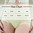 thumbnail image 5 of Besolor Underwear for Women Ribbed Mid High Waist Stretch No Show Panties Soft Breathable Ladies Briefs, 5 of 5