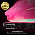 thumbnail image 6 of SteelSeries QcK Heavy Gaming Mousepad — Thicker, Non-Slip Silicone Rubber Base, Optimized for Gaming — Large Size  — Magenta, 6 of 7