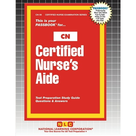 Certified Nurse Examination Certified Nurse's Aide, Book 56, (Paperback)