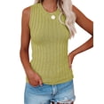 thumbnail image 2 of Sherrylily Women Sleeveless Halter Sweater Tank Tops Sexy Rib Knit Fall Vest Camis, 2 of 4