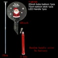 thumbnail image 5 of 5-30pcs LED Bobo Balloons Santa Claus Transparent LED Light Up Balloons Glow Bubble Balloons New Year Christmas Party Decoration, 5 of 5