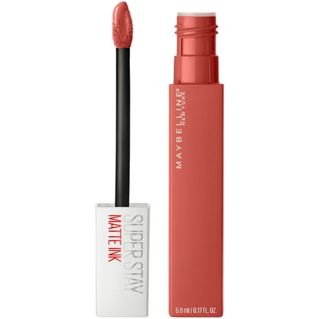 Maybelline SuperStay Matte Ink City Edition Liquid Lipstick Makeup, Self-Starter, 0.17 fl.