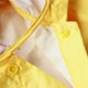 thumbnail image 5 of Capa de lluvia unisex para niños, capa de lluvia de dinosaurio amarillo, chaqueta impermeable para niños y niñas con capucha y visera, impermeable, ligera y transpirable, adecuada para la escuela, se, 5 of 5