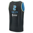 thumbnail image 3 of Youth Fanatics Hailey Van Lith Black Chicago Sky 2025 WNBA Draft Explorer Edition Fast Break Replica Jersey, 3 of 3