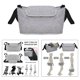thumbnail image 1 of Universal cochecito organizador cochecito de bebé bolsa colgante cochecito Bar bolsa de almacenamiento - Gris Yotijar Carrito organizador para cochecito, 1 of 10