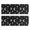 Black Moon Skull, variant on Kitchen Rugs Sets Of 2,Black Pink Skull Pattern Anti Fatigue Kitchen Mat Rugs Non Slip Washable,Decorative Kitchen Floor Mats for Kitchen,Sink,Laundry,17"X47"