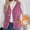 Pink, variant on Ynynloco Womens Puffer Vest Zip Quilted Snap Button Sleeveless Lightweight Warm Waistcoat Padded Gilet with Pockets