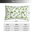 thumbnail image 2 of Honeii St Patrick's Day3 Print Pillow Cases,Plush Throw Pillow Covers,Decorative Pillowcase for Sofa, Couch, Living Room-20"x30", 2 of 6