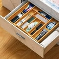 thumbnail image 2 of Bamboo Expandable Drawer Organizer, Silverware Organizer for Kitchen, Silverware, Cutlery and Drawers., 2 of 6
