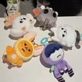 thumbnail image 2 of TXT Dolls Kpop lindo Soobin Beomgyu PPULBATU mismos llaveros de felpa Tutu Bar muñeca de dos barras llavero anillos bolsa de felpa colgante, 2 of 5