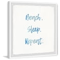 thumbnail image 2 of Marmont Hill Beach Sleep Repeat Iii Framed Wall Art, 32.00" x 1.50", 2 of 6