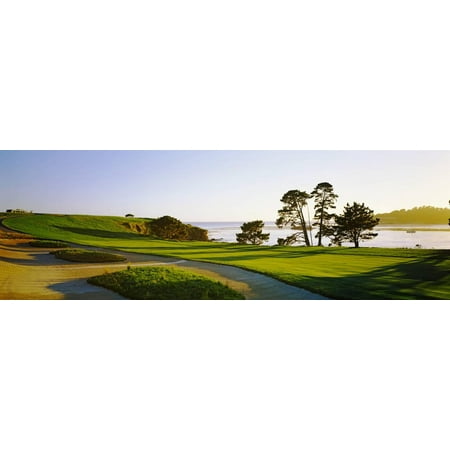 Pebble Beach Golf Course, Pebble Beach, Monterey County, California, USA Print Wall