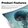 thumbnail image 2 of Jellyfish Covers Set of 2 with Unique Patterns for Bed, Chair Pillow Covers, Decorative Pillows - Available in 16x16, 18x18, 20x20 Inchesfor Various Occasions, 2 of 6