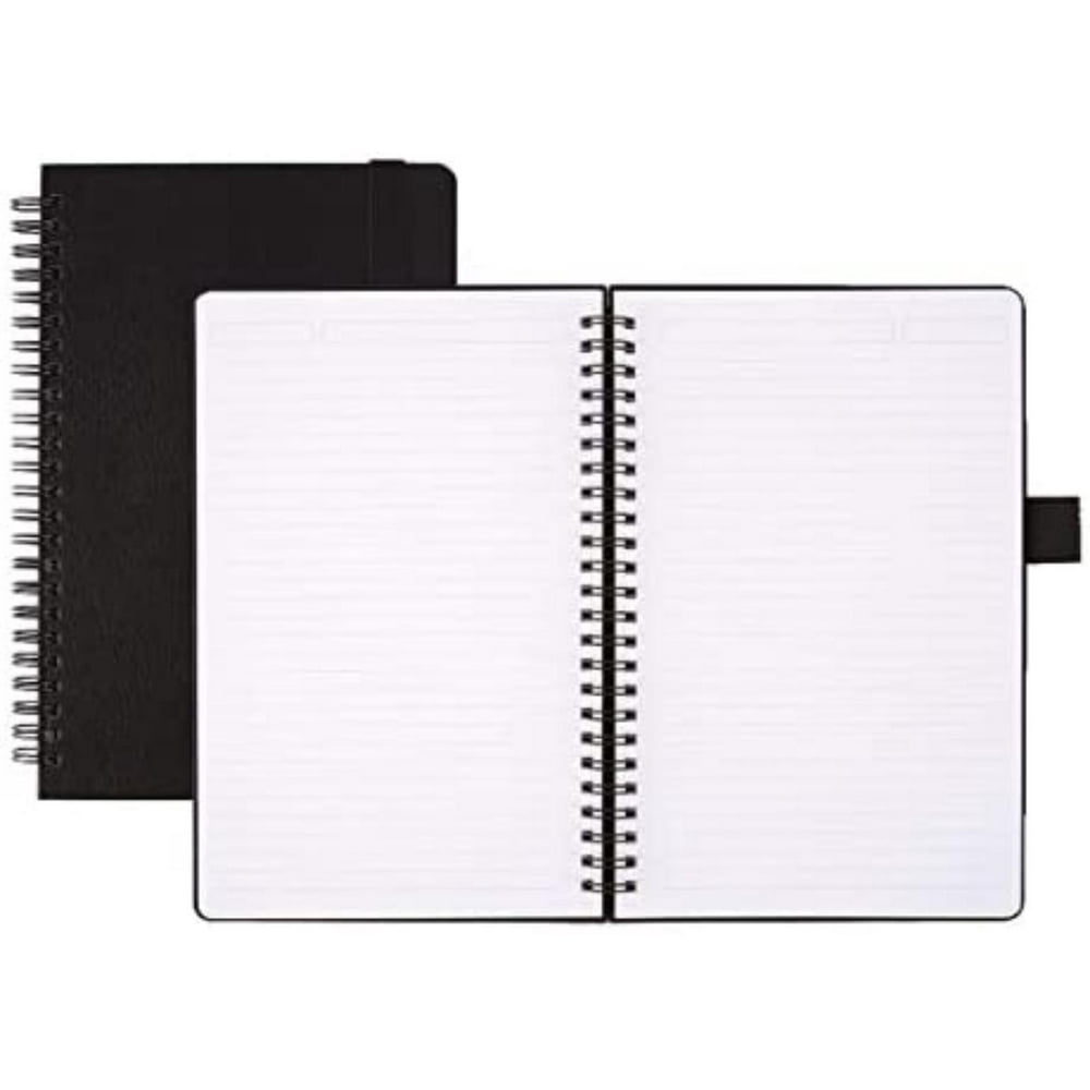 Office Depot Brand Hard Cover Premium Business Notebook, Junior, 5 1/2