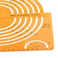 thumbnail image 3 of veasfak Ellipse Stencil Projection Stencil Engineering Drawing Ellipse Stair Yellow 4352, 3 of 8