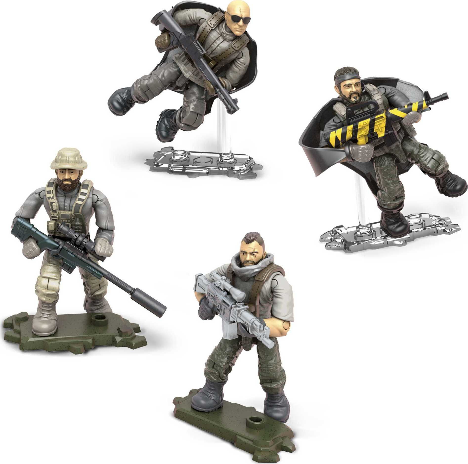 Call of duty Ghosts Black Ops Soldiers PS4 Xbox Mini Figures lego size World war 