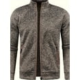 thumbnail image 5 of Beautiful Giant Men's Full-Zip Cardigan Sweater Coat Soft Warm Mid-Stretch Design for Fall Winter Sizes S-3XL, 5 of 6