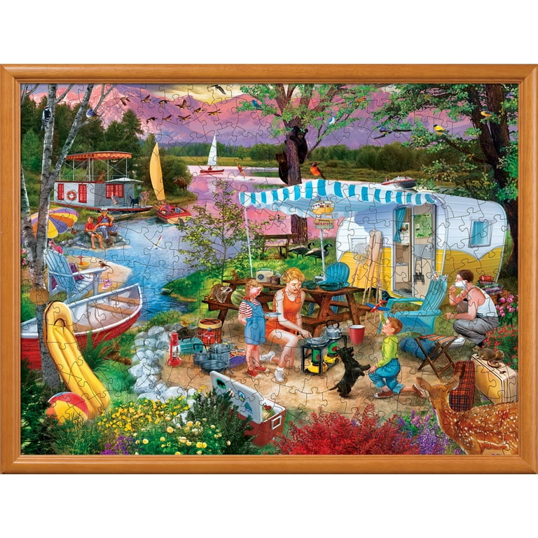 Campside - Leisure Lake 300 Piece Puzzle | Masterpieces