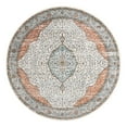 thumbnail image 3 of Unique Loom Nyla Collection Area Rug - Winner (10' Round Ivory/Dark Gray), 3 of 7