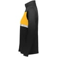 thumbnail image 5 of Holloway B18764124 Prism Bold Quarter-Zip Pullover for Women, Black & Gold - Medium, 5 of 5