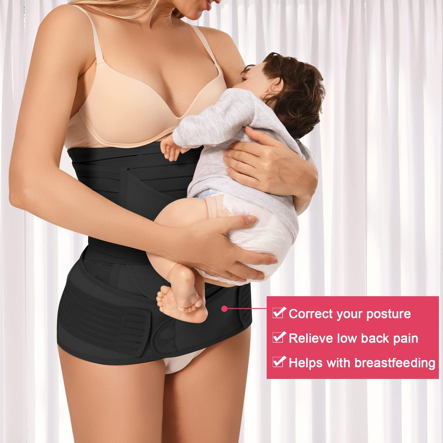 Yolispa in Postpartum Belly Band, Maternity Belly Support