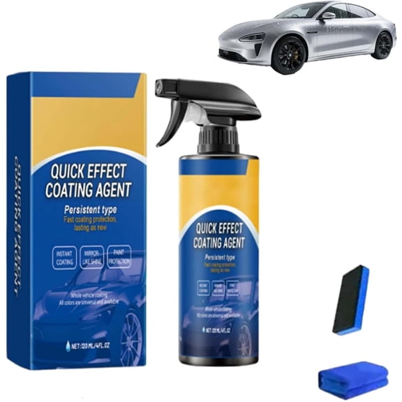 Kiwient Car Coating Spray, 2025 New Advanced Cars Quick-Acting Coatin Agent Sprays, Quick Effect CoatingAgents for Car (1)