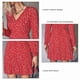 thumbnail image 3 of Vestido De Otoño, Vestido Con Dobladillo Con Volantes De Cintura Alta Y Cuello En V Para Ir De Compras, 3 of 7