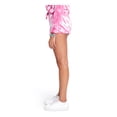 thumbnail image 3 of SUNDOWN BY SPLENDID Womens Pink Stretch Tie Drawstring Elastic-waist Tie Dye Shorts L, 3 of 4