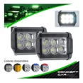 thumbnail image 2 of Par Faros 6 Led Dually Auxiliar Estrobo Moto Auto 4x4 18w, 2 of 3