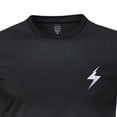 thumbnail image 4 of Men’s Active Quick Dry Crew Neck T Shirts | Athletic Running Gym Workout Short Sleeve Tee Set Big and Tall Size M-5XL Gray, 4 of 5