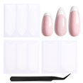 thumbnail image 1 of Pegatinas para nail art Beetles Gel Polish, 30 hojas, punta francesa, 1 of 7