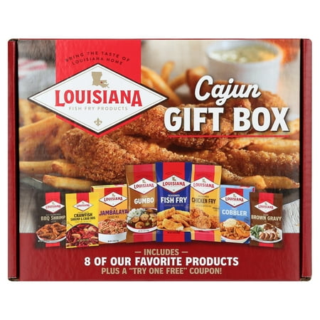 Louisiana Fish Fry Products Cajun Gift Set 8 Piece Variety Set Louisiana Fish Fry Products Cajun Gift Set 8 Piece Variety Set