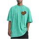 thumbnail image 2 of Tops para hombre, blusas y camisas de cuello redondo y manga corta para hombre, camisetas deportivas informales con estampado desgastado para hombre, blusas de cuello redondo y manga corta para hombre, 2 of 5