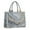 Gray Marble Gold-1, variant on Large Capacity Tote Bag,Blue Marble Gold Wave Pattern Handbag Fashion Luxury Tote Bag,15.7"x13"x 5.1" Inches,Laptop Compatible
