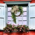thumbnail image 4 of ProductWreath 1 - Farmhouse Floral Wreath For Wall with Hydrangea Hanging Ornament for Farmhouse Living Room Door - Decorative for Home, 4 of 5