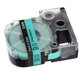 thumbnail image 1 of Cinta De Etiquetas De Plástico, Cinta De Etiquetado A Prueba De Agua Cinta De Etiquetas Para SR230C SR230CH SR530C SR550C SR3900C ANGGREK negro sobre verde, 1 of 8